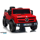 Carro Montable Mercedes Unimog12v Rojo