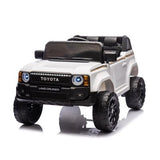 Carro Montable Toyota Prado 12v Blanco