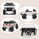 Carro Montable Toyota Prado 12v Blanco