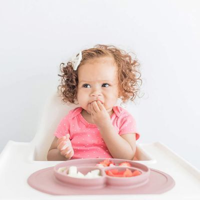 Mini Mat-Mini Mantel con Plato-Blush