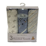 Set Tres Toallas Encapuchada para Bebe