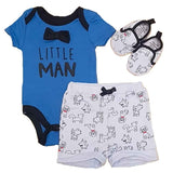 Set 3 Piezas Body Pantalon y Zapato Niño