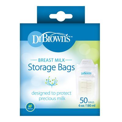 Dr Brown's - Bolsas para Almacenar Leche Pack 50