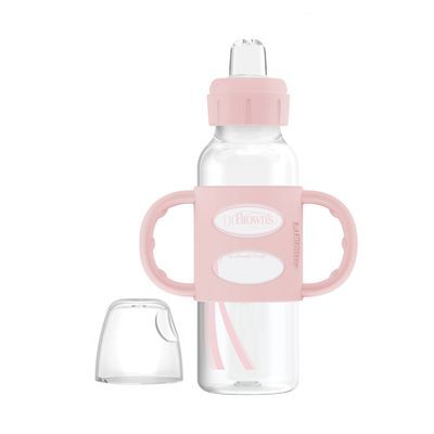 Set Biberones Estrecho Newborn Rosado 8oz