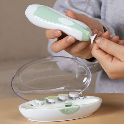 Set Cuidado de Uñas Eléctrico Verde