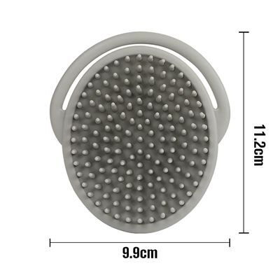 Cepillo para Lavar El Pelo Silicon- Grey