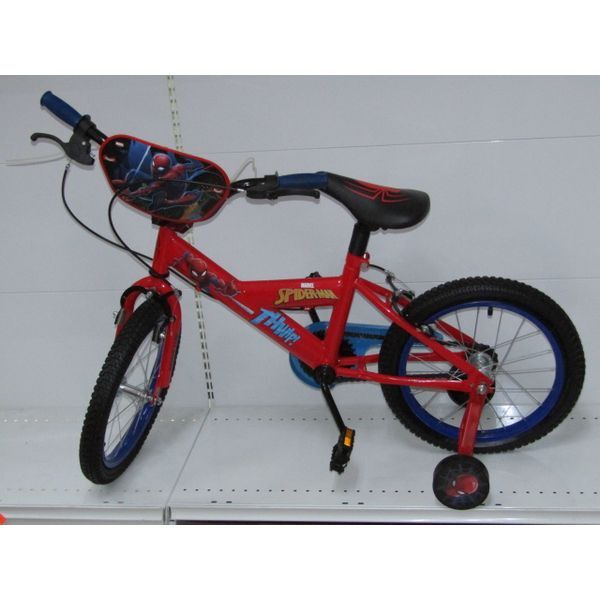 Spiderman Bicicleta 16 Deluxe Llanta Air