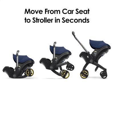 Coche y Silla de Carro Doona Azul Oscuro
