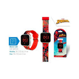 Reloj Led Spiderman Rojo