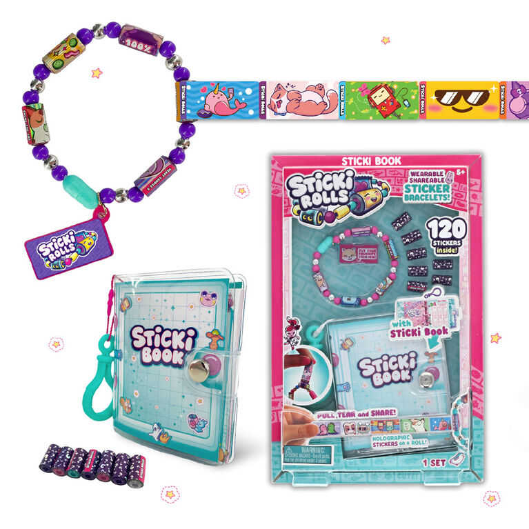 Sticki Rolls Set 1 Brazalete Libro Colección