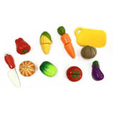 Vegetales para cortar 10 piezas Tablero Cuchillo