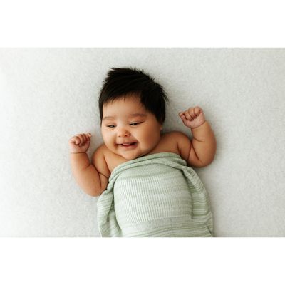 Enterizo Bamboo Mint para Dormir 6-12 Libras
