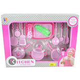 Set Cocina para Niña Cubiertos y Calderos