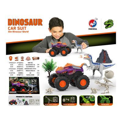 Carro 1:24 Car Suit Dinosaurio S.1