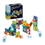 Bloques Magneticos con Luz - 49 Pcs