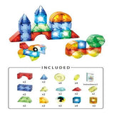 Bloques Magneticos con Luz - 34 Pcs
