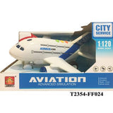 Avion de Friccion 1:120 Sonido - Luz
