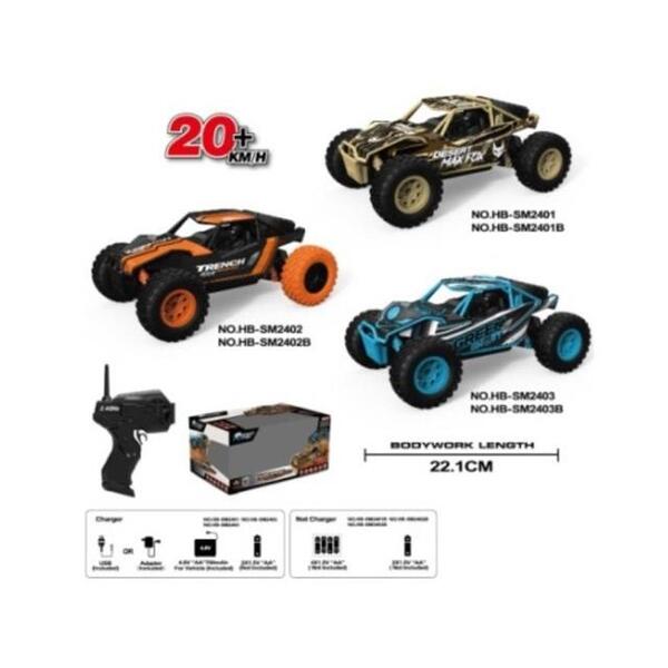 Carro R/C 22cms 20km/h Surtido 1