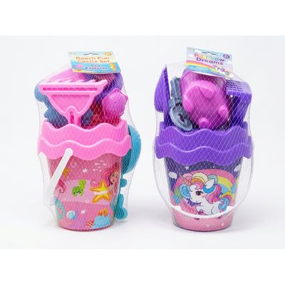 Set De Cubo De Playa Y Accesorios