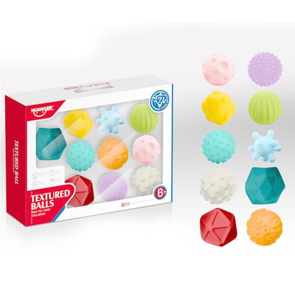 Pelotas con Texturas Set 10pcs