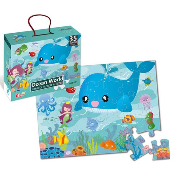 Rompecabeza Prescolar 35pcs - Mundo Marino