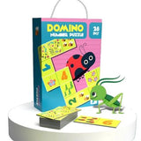 Juego Domino Numeros Y Figuras 28 Pcs