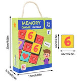 Juego de Memoria 36 Pcs