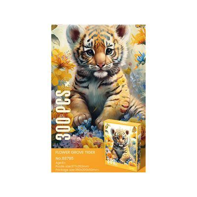 Rompecabeza 300 Pcs Flores Grove Tiger