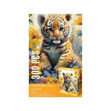Rompecabeza 300 Pcs Flores Grove Tiger