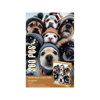 Rompecabezas Perros En Frio 300 Pcs