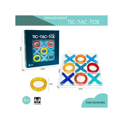 Juego Tic-Tac-Toe Transparente