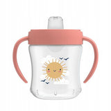 Milestones - Vaso de Transición con Asas 6oz Rosa