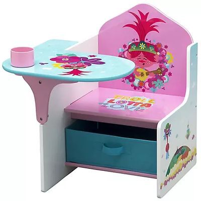 Trolls - Silla Escritorio Con Gaveta