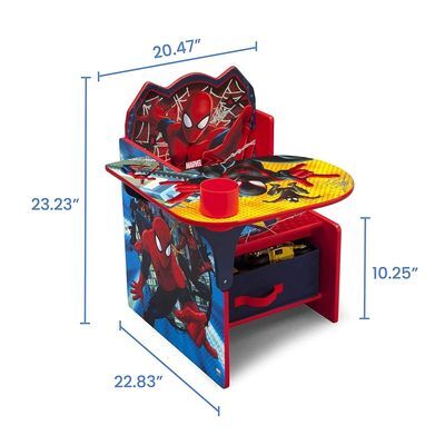 Spiderman - Silla Escritorio Con Gaveta