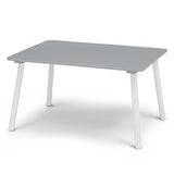 Set Mesa y 4 Sillas Color Gris/Blanco