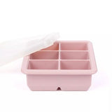 Bandeja de Silicona con Tapa 50ml Rosa