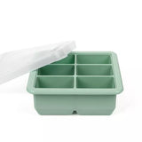 Bandeja de Silicona con Tapa 50ml Verde