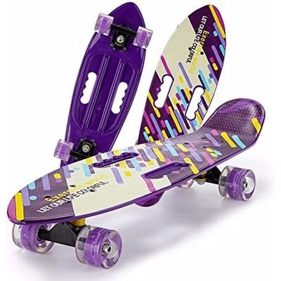 Skatboard con Luces en Ruedas